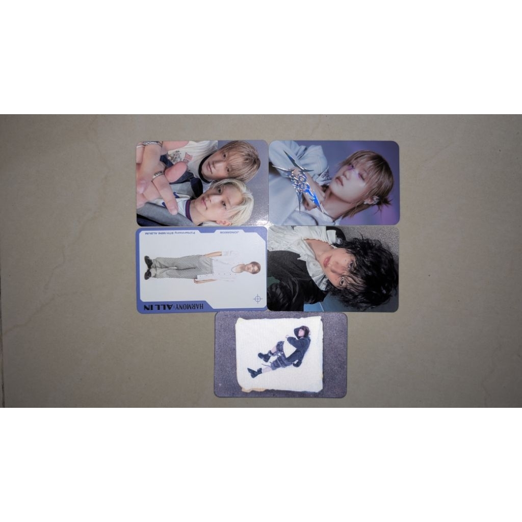 jongseob p1harmony photocard