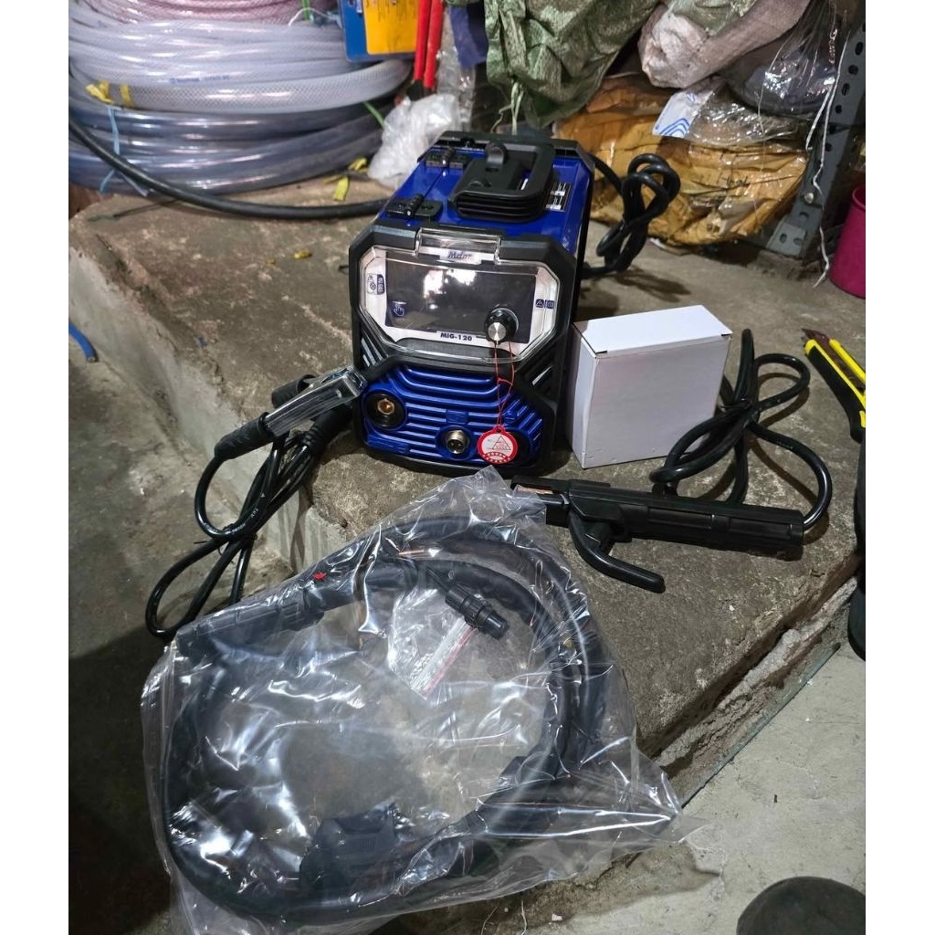 TRAVO MESIN LAS MIG MDON TANPA GAS CO 2 / MESIN LAS MIG MDON 120A