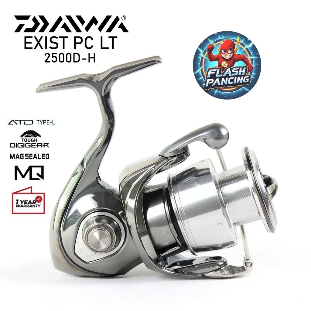 REEL DAIWA EXIST PC LT2500D-H - MADE IN JAPAN 2022