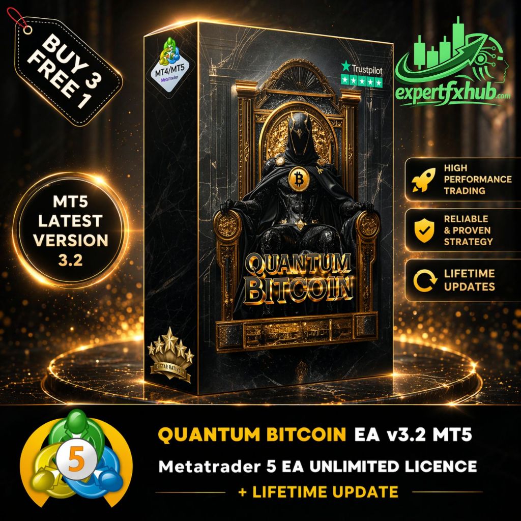 v3.2 Quantum Bitcoin EA Metatrader 5 Expert Advisor ftmo prop firm challenge scalping trading bot un