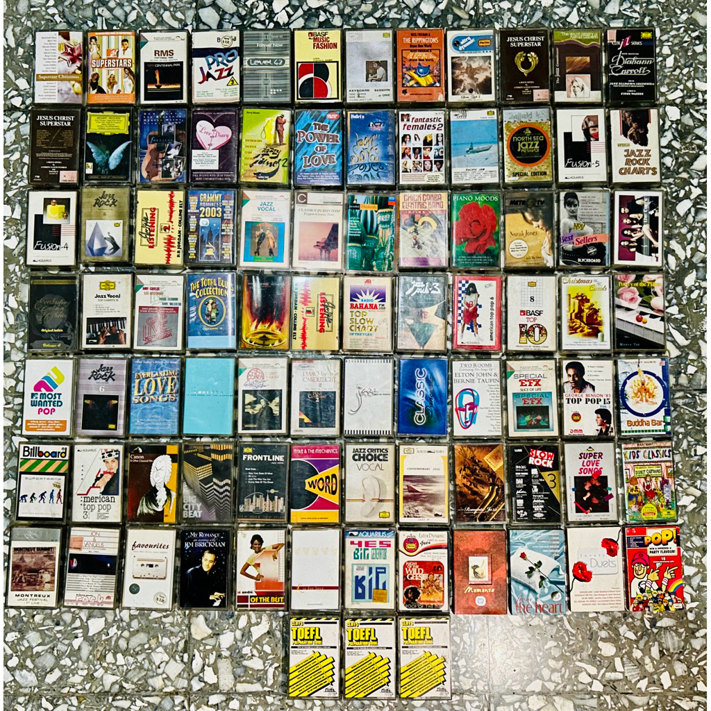 KASET PITA BARAT MIX // LOVE SONGS // SLOW ROCK // JAZZ // JESUS CHRIST SUPERSTAR // GRAMMY NOMINEES