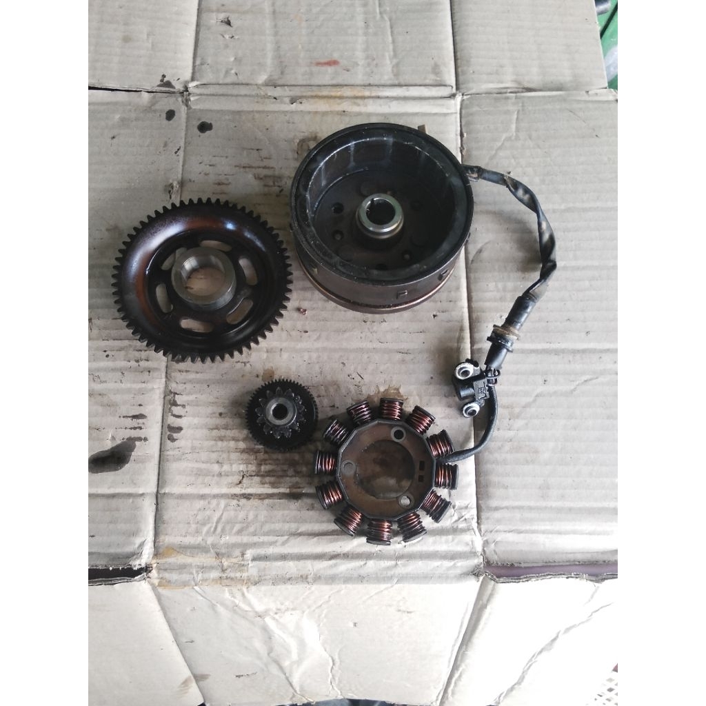 spul magnet set Yamaha MX king 150 r 15 kode 2pv
