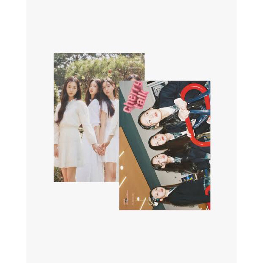 READY STOCK OFFICIAL TRIPLES MINI KRYSTAL EYES AESTHETIC PHOTOBOOK