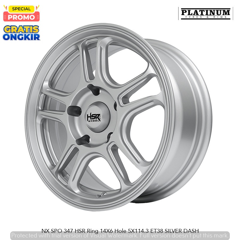 VELG RACING R14 BUAT MOBIL GRANMAX LUXIO TARUNA WULING CORTEZ | VELG HSR NX SPO R14 PCD 5X114
