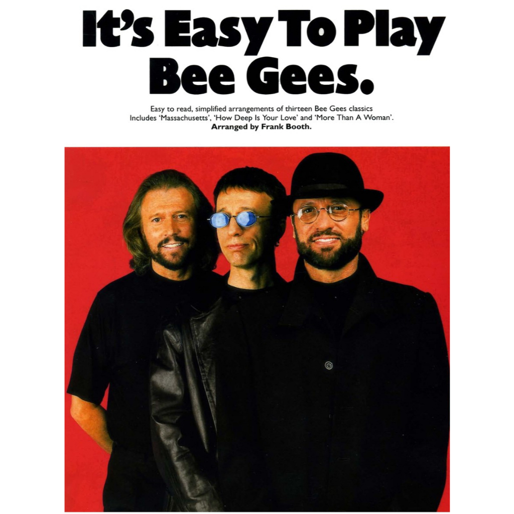 Buku Piano It's Easy to Play Bee Gees