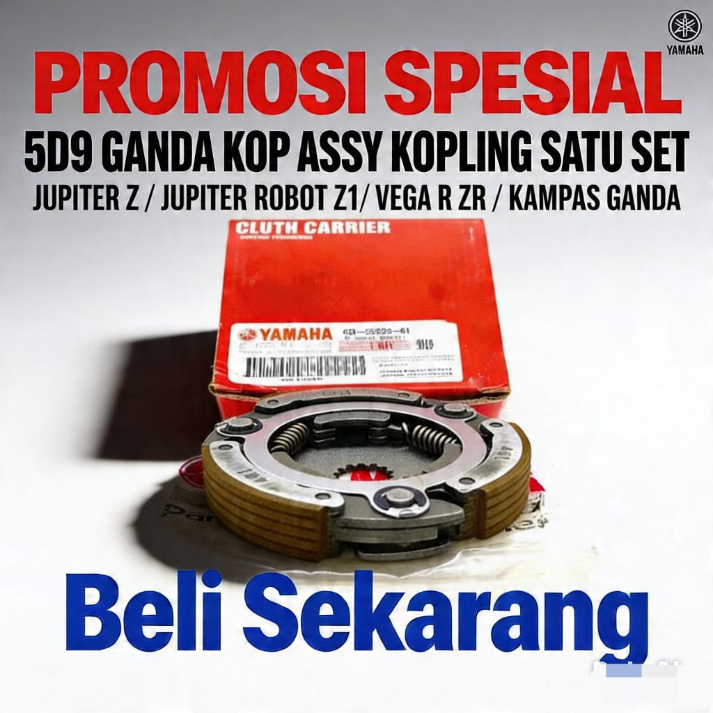 5D9 GANDA KOP ASSY KOPLING SATU SET JUPITER Z / JUPITER ROBOT Z1/ VEGA R ZR / KAMPAS GANDA
