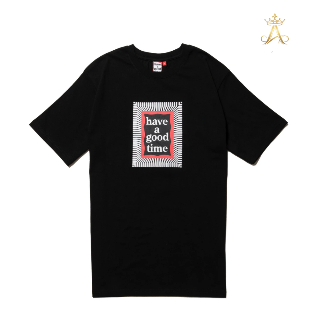 HAVE A GOOD TIME MATRIX FRAME S/S TEE BLACK ORIGINAL KAOS PRIA WANITA – STREETWEAR PREMIUM MINIMALIS