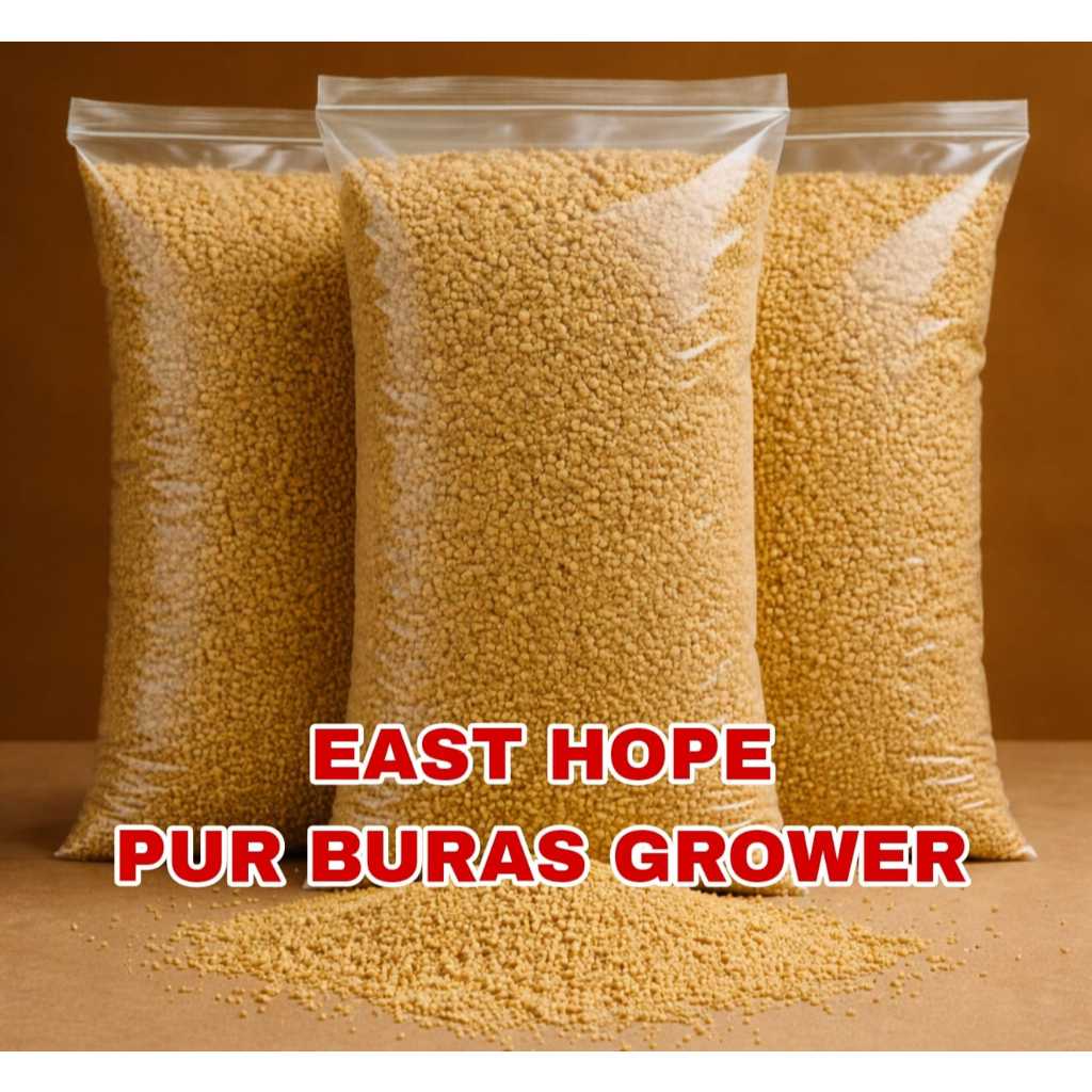 Pur Pakan Ayam Kemasan Repack Pur Pakan Ayam Buras isi 1 KG