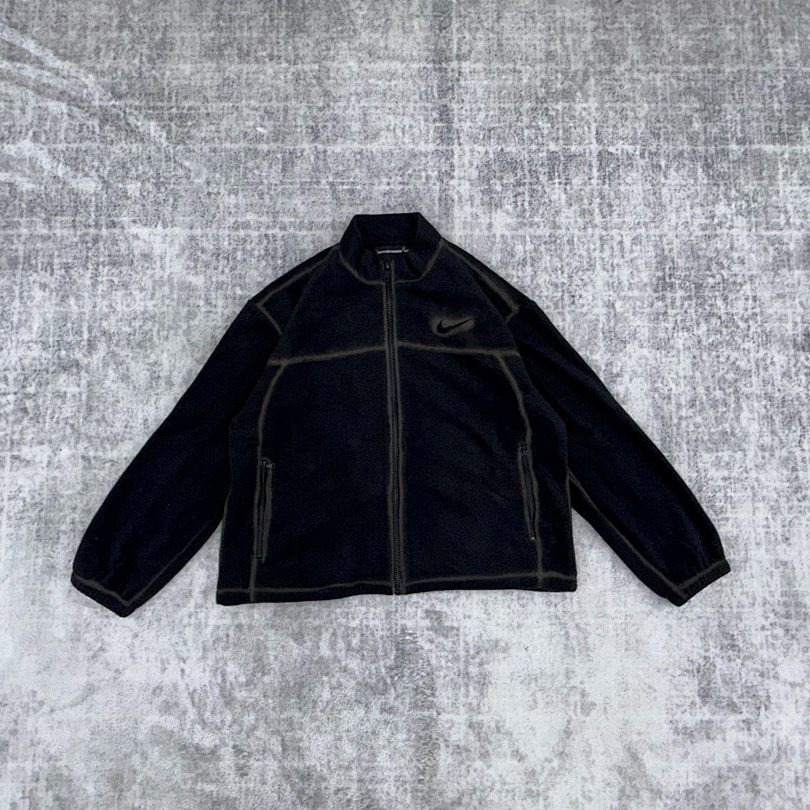 Travis Scott Cactus Jack x Fragment x Nike Fleece Zip Jacket "Black"