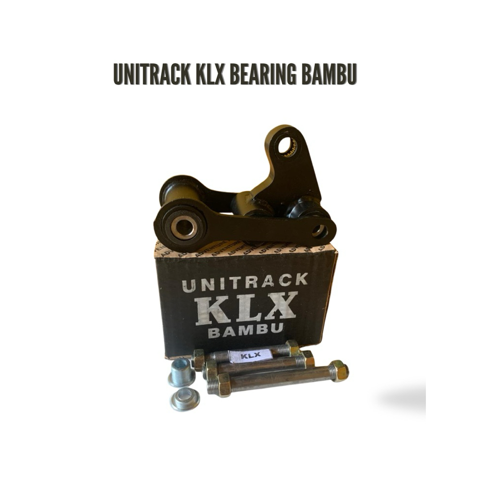 unitrack klx lobang satu bearing bambu fulset bahan besi tebal berkualitas