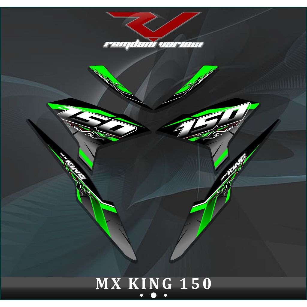 STRIPING MX KING 150/STIKER VARIASI MX KING/MX KING 150