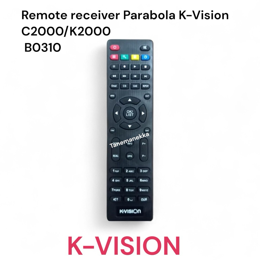 Remote K-Vision Bromo C2000 K-Vision B0310 K-Vision Cartenz K2000