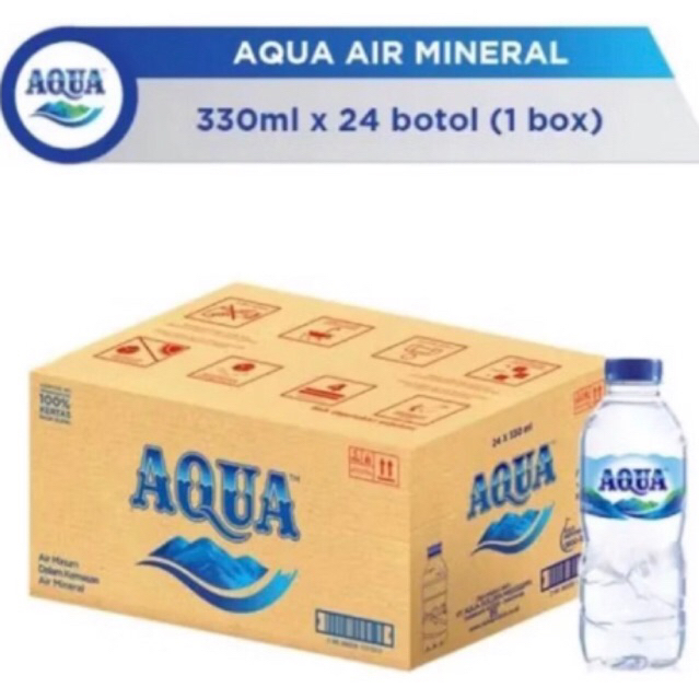 Aqua Air Mineral Mini 330 Ml 1 Dus