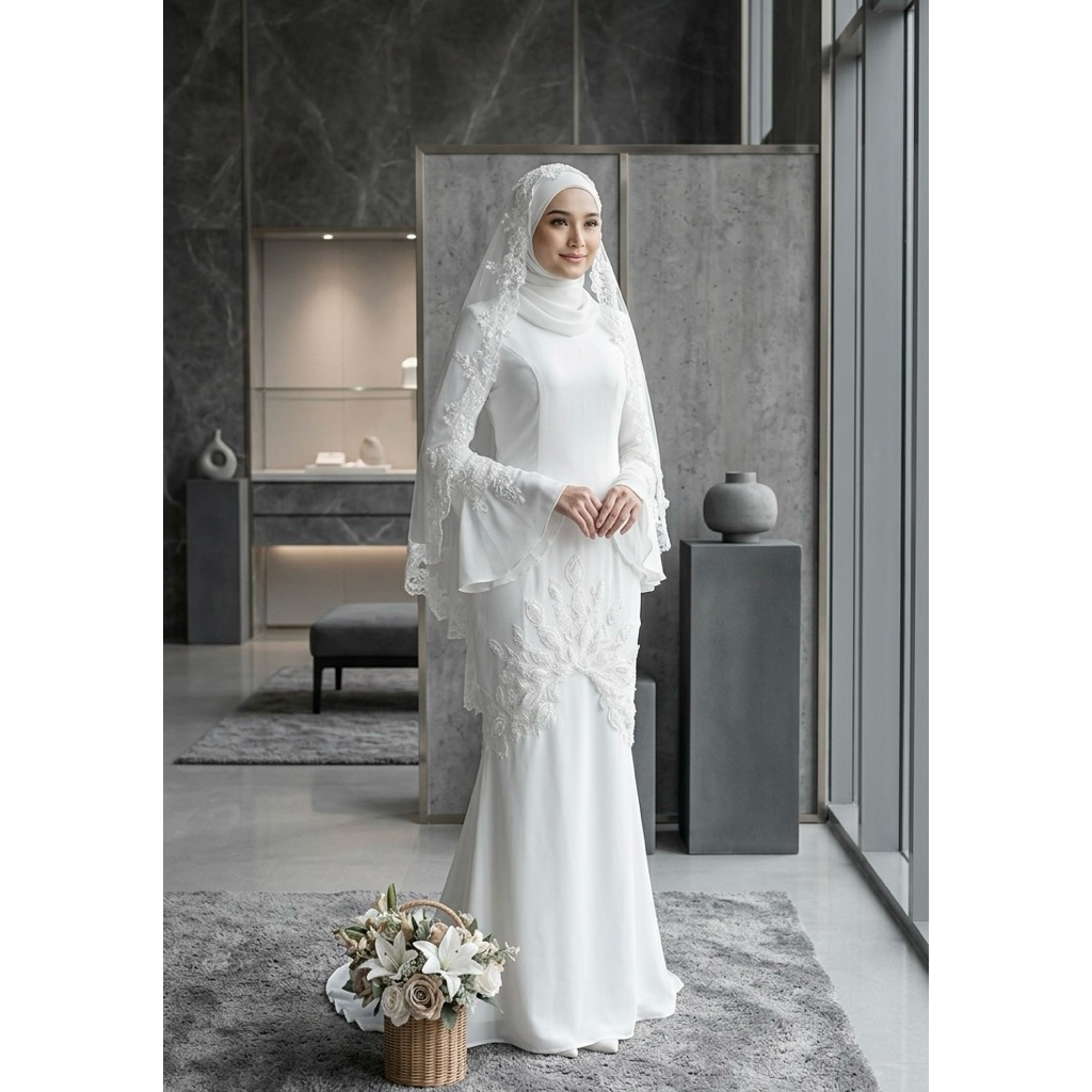 gaun pengantin malaysia melayu gaun akad gaun walimah wedding dress gaun melayu gaun pengantin melay