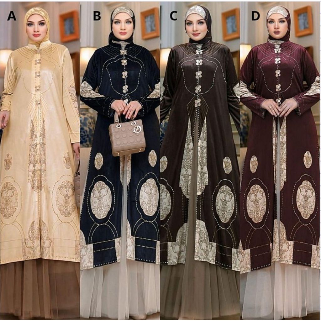 RIZNI DRESS GAMIS ORI BY YODIZEIN SYAR'I