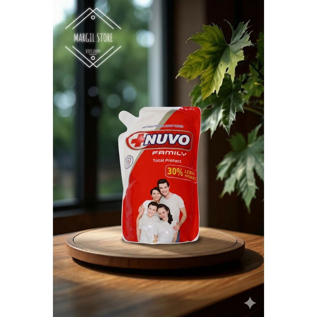 Sabun Mandi Cair Nuvo | Sabun Mandi Cair Nuvo Merah | Sabun Mandi Nuvo 800 ml
