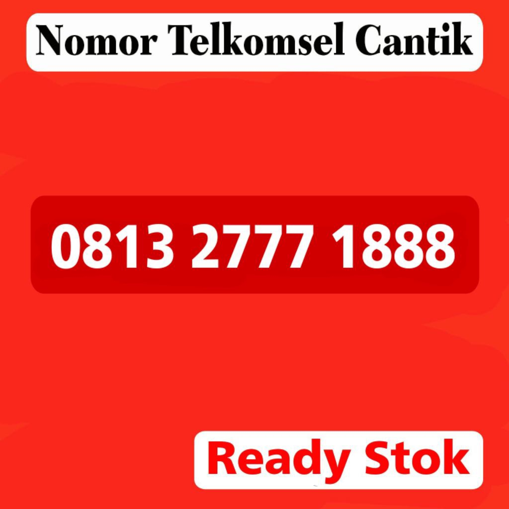 Kartu Perdana Nomor Cantik Telkomsel 11 Digit 888