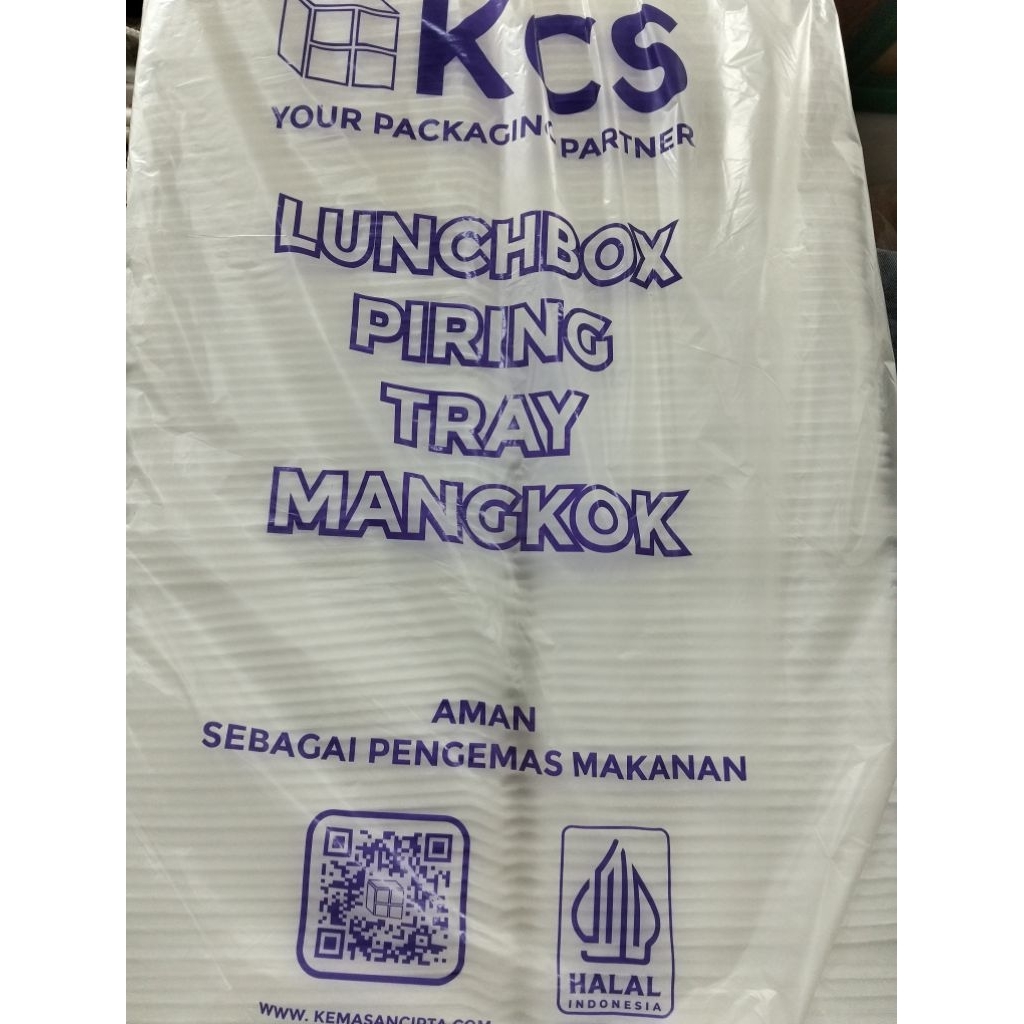 KCS Mangkok Styrofoam Isi 100pcs (1Bungkus)
