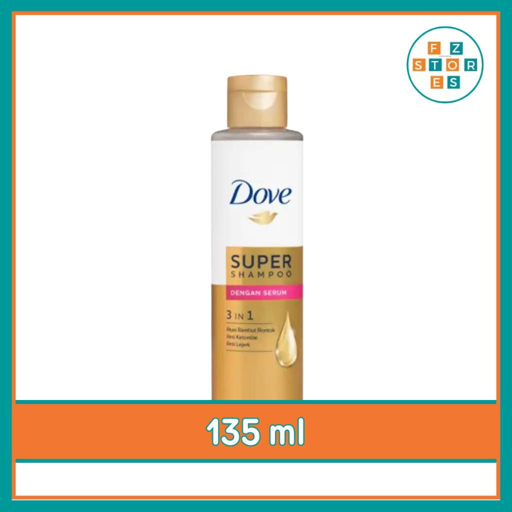 DOVE 3 IN 1 SUPER SHAMPOO 135 ML