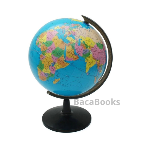 Ready -Globe Bola Dunia Besar Diameter 14cm