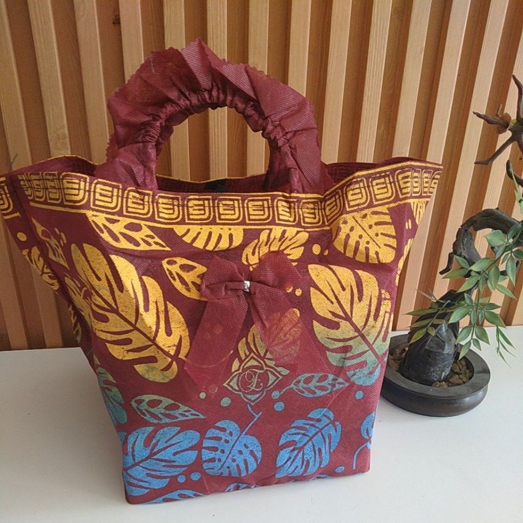 (12 psc ) tas hajatan spunbond 22x22