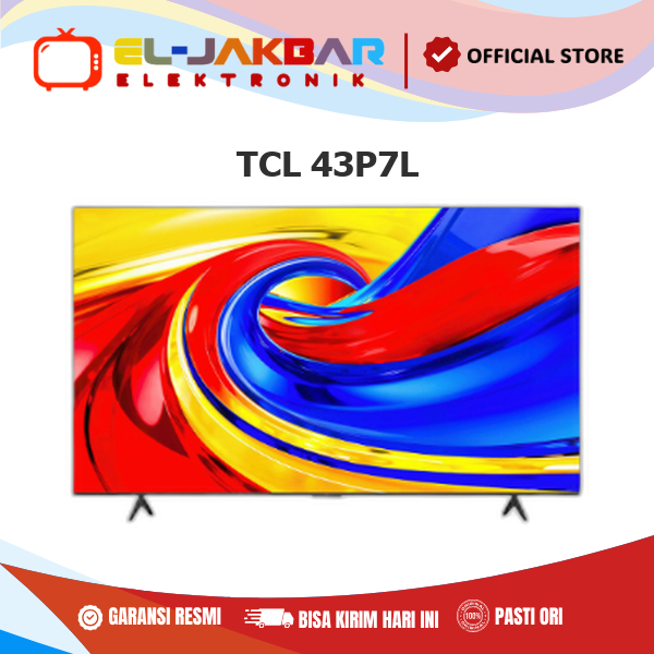 TCL 43P7L GOOGLE TV 43 INCH ONKYO 2.0 Hi-Fi System Premium QLED 4K UHD 43P7L P7L