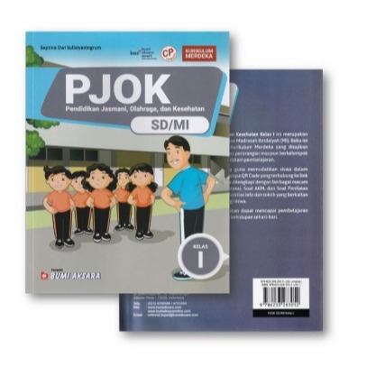 PJOK Pendidikan Jasmani Olahraga dan Kesehatan SD MI Kelas 1 I KURIKULUM MERDEKA Septina Dwi Sulisty