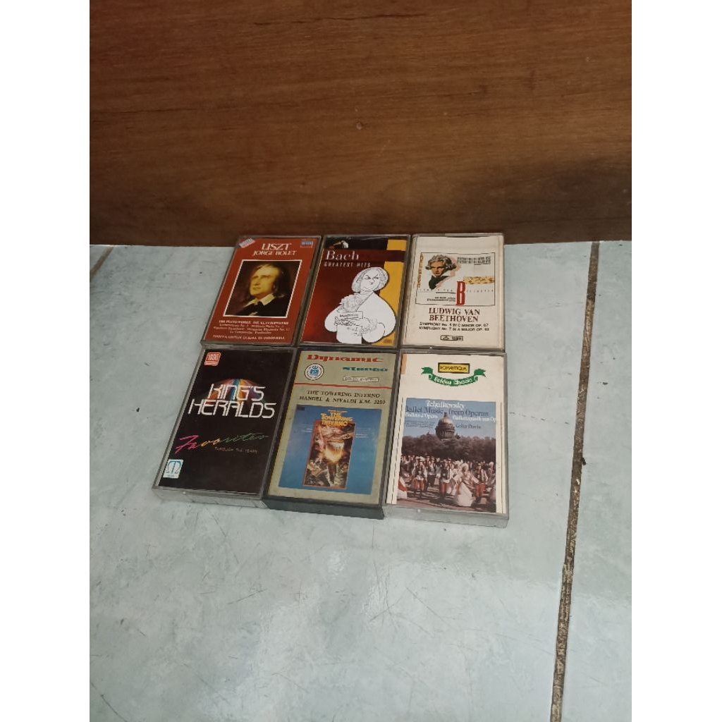 Varian Bach Liszt Beethoven Kaset Classic