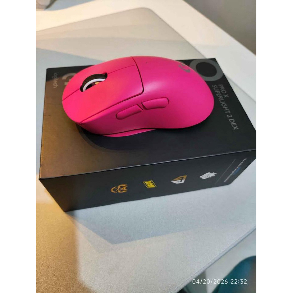 Logitech G Pro X Superlight 2 DEX Magenta - Second Like New (Garansi Resmi)