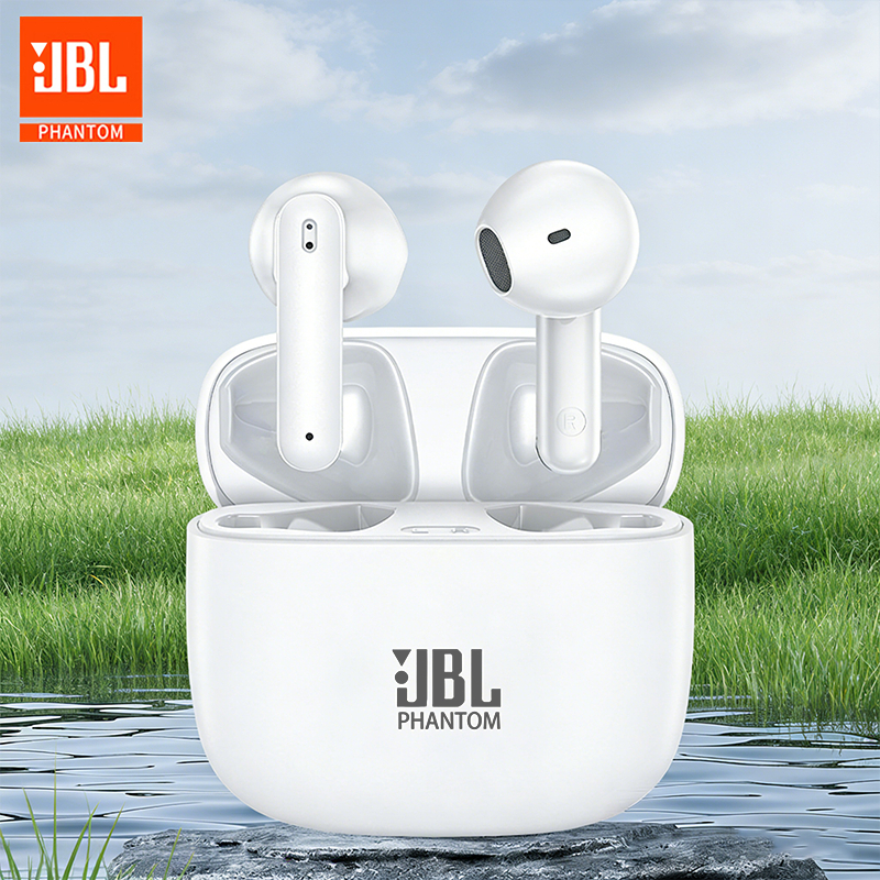 JBL PHANTOM Headphone Nirkabel Asli 5.3 TWS Earphone Bluetooth Earbud HIFI Headset Stereo Dengan Mik