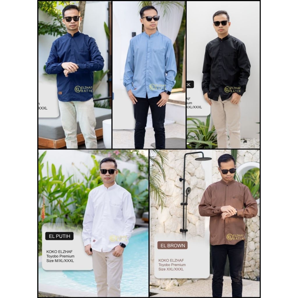 KEMEJA KEMKO ELZHAF READY // KOKO KEMEJA BY ELZHAF