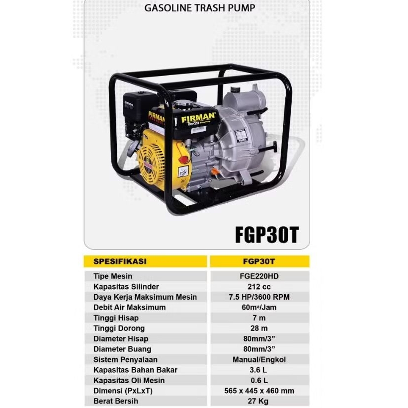 Pompa FGP30T FIRMAN