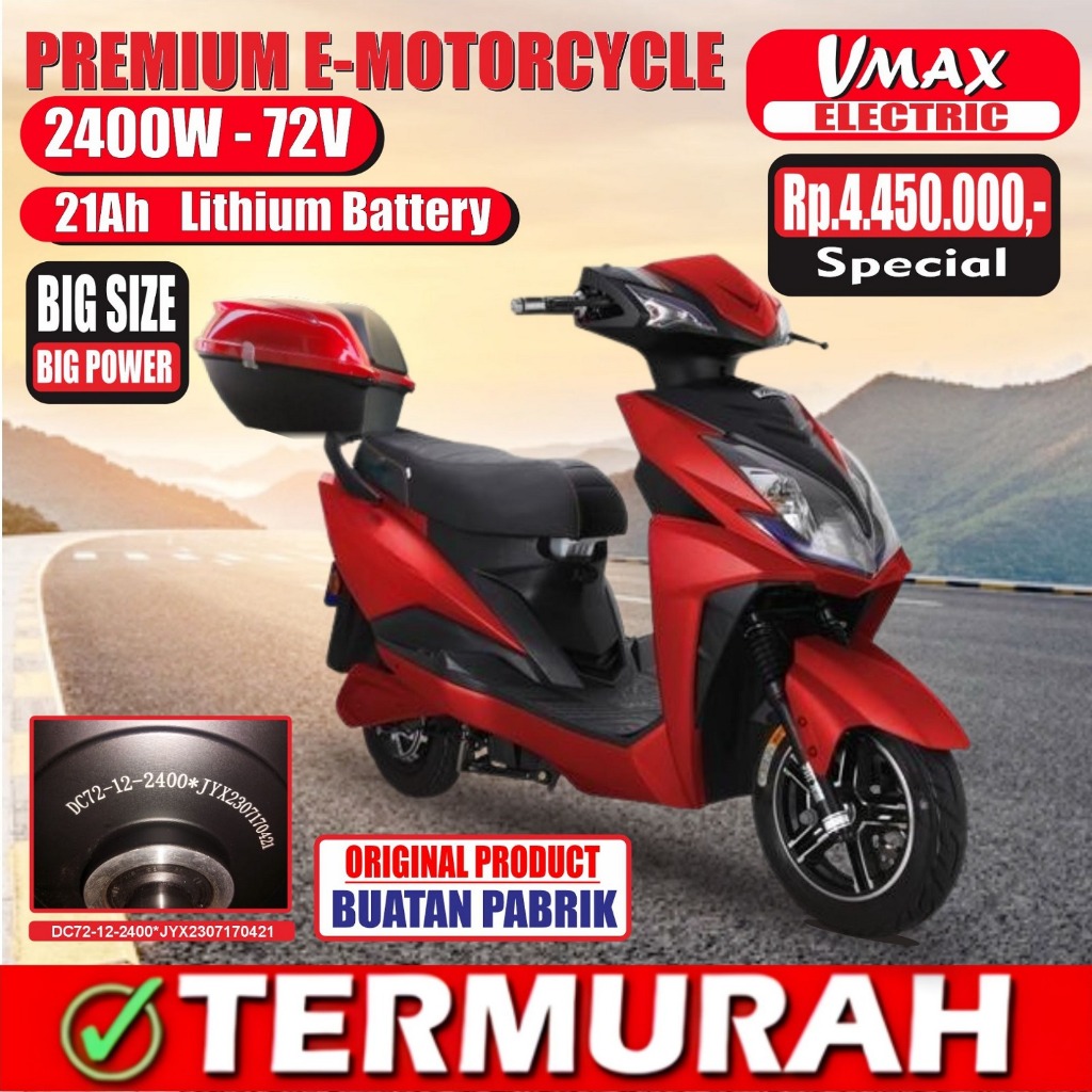 MOTOR LISTRIK / E - SCOOTER TERMURAH