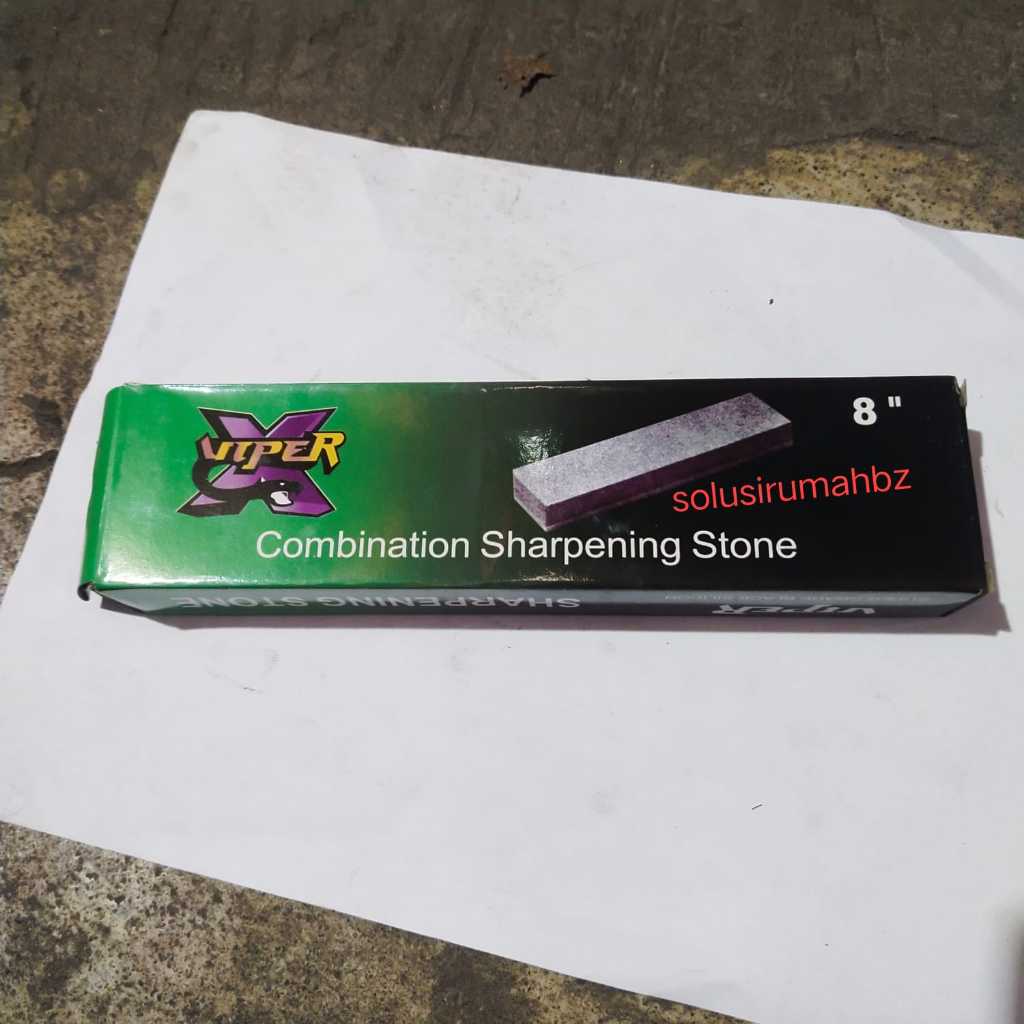 Viper Batu Asah Gosok Ungkal Viper 8 Inch | Sharpening Stone | Whetstone Pengasah Pisau