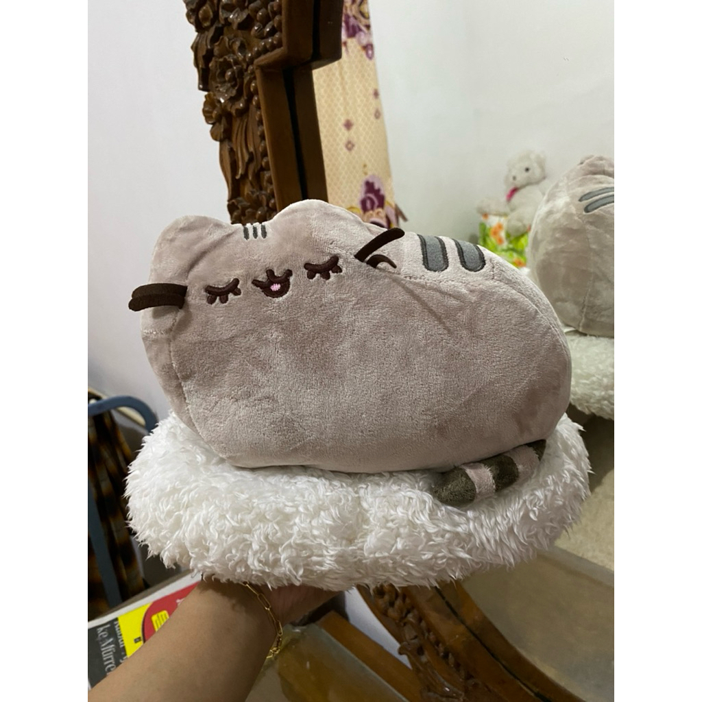 GUND pusheen sleeping on cloud plush