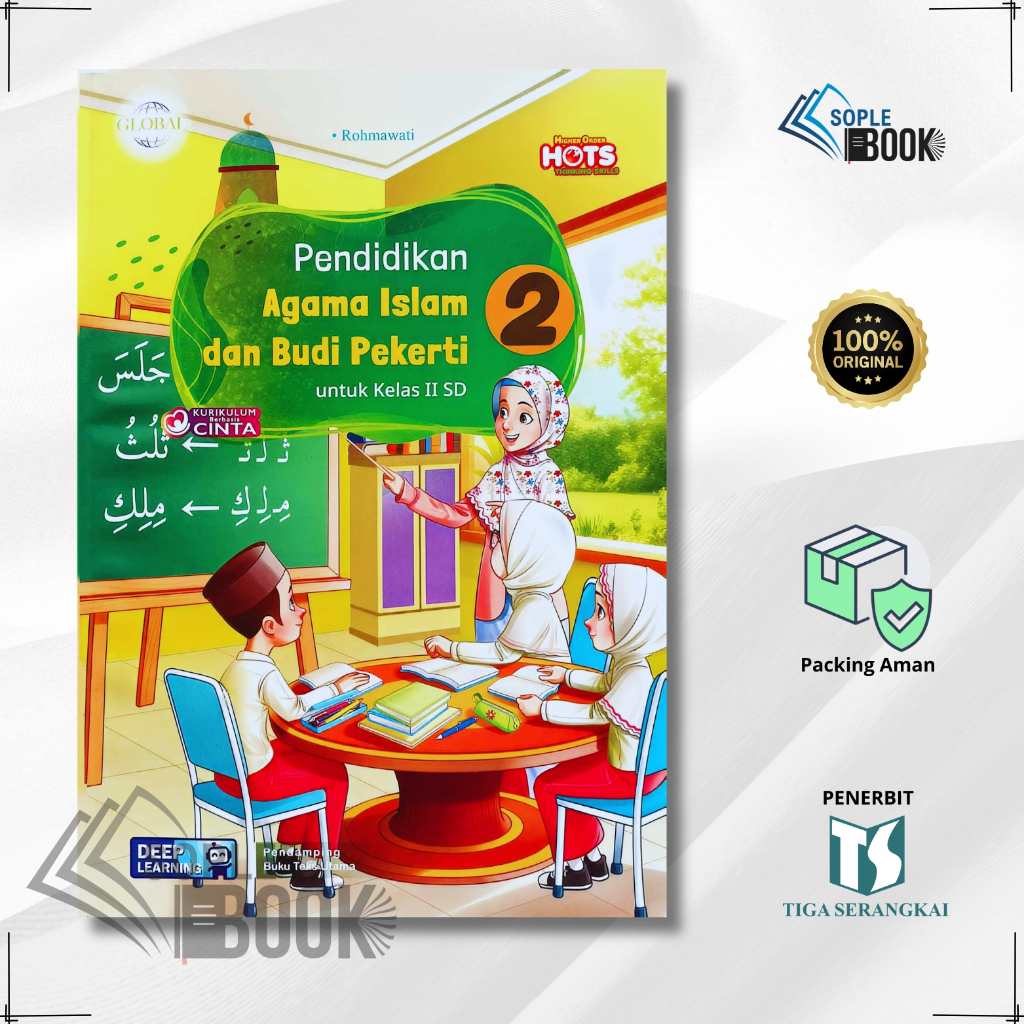 Buku PAI SD Kelas 2 Global Tiga Serangkai " Pendidikan Agama Islam dan Budi Pekerti " Kurikulum Berb