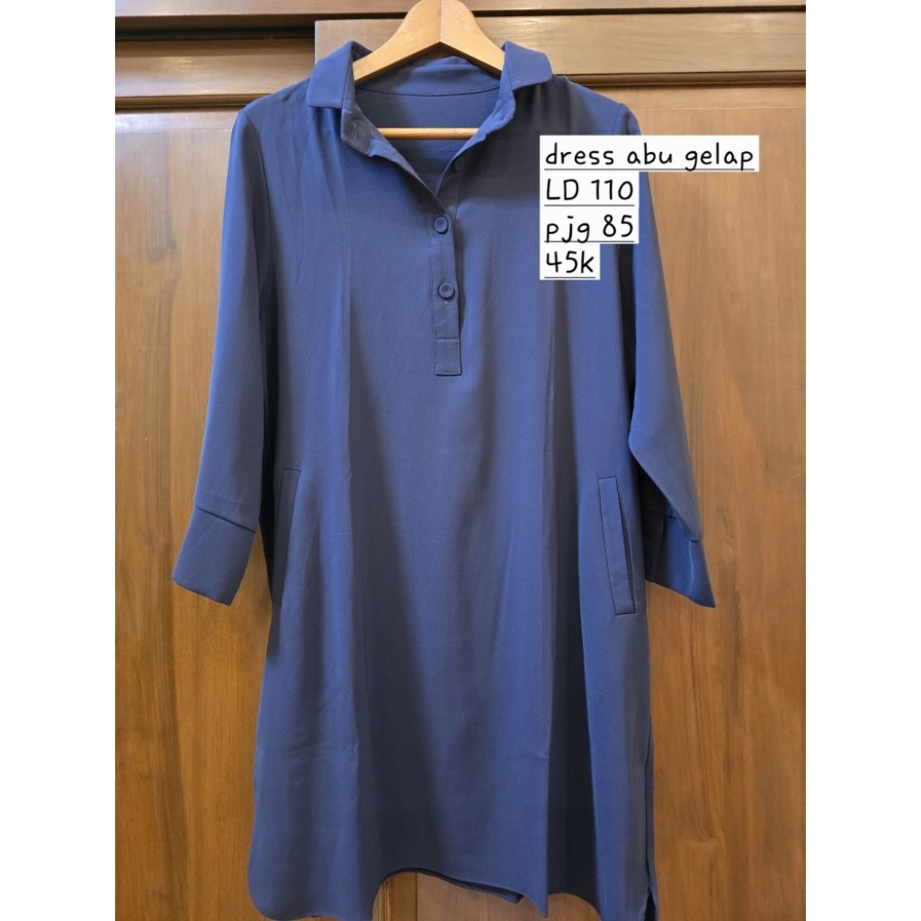dress kerah wanita