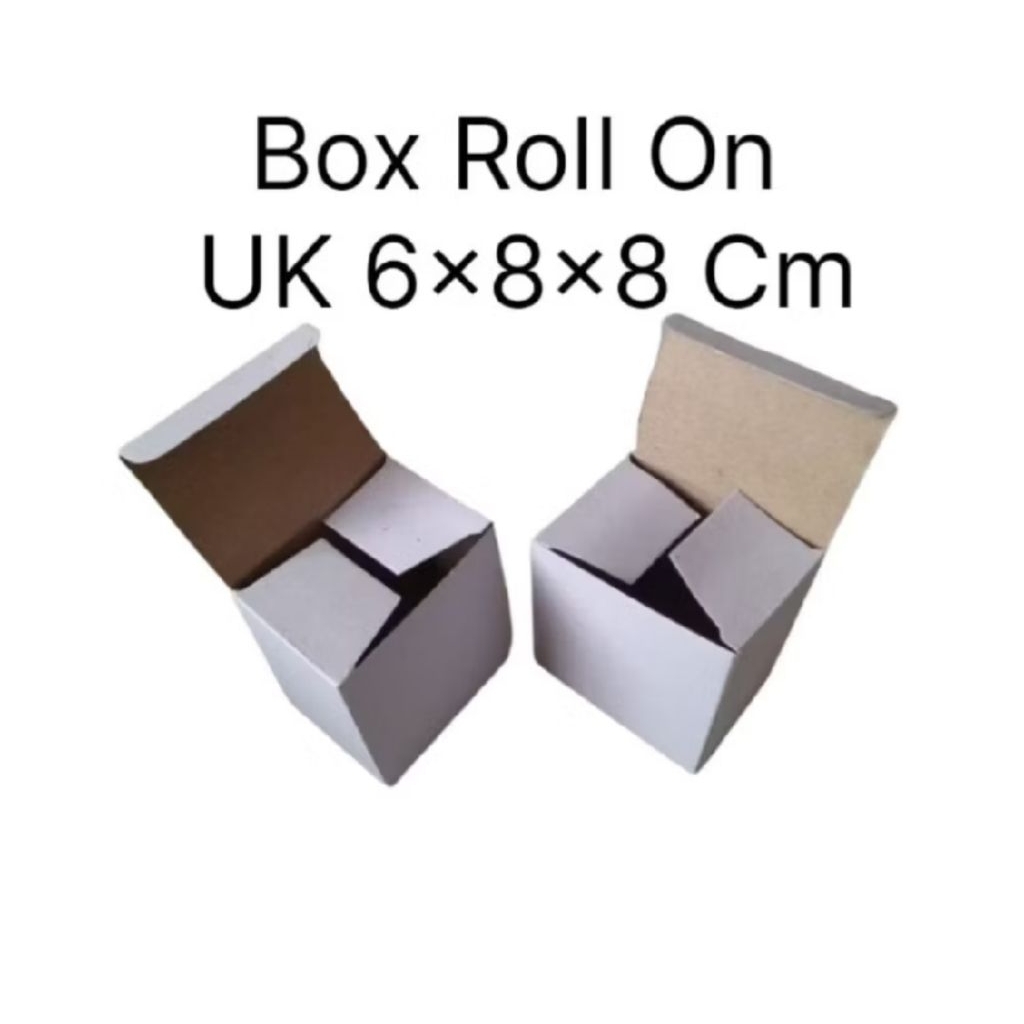 Box Roll On 6x8x8 cm Dus Kemasan Parfum Botol Roll On Premium