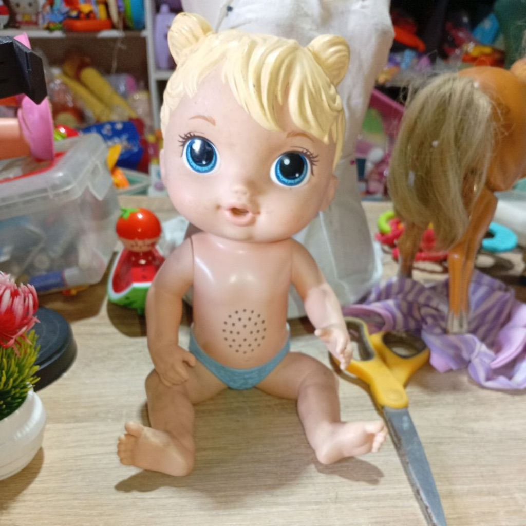 Boneka Baby Alive elektrik off