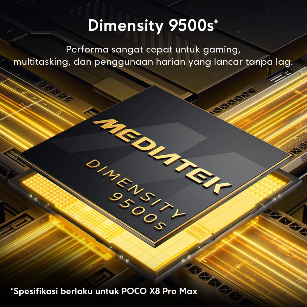 Xiaomi Poco X8 Pro Max 5G 12/256 & 12/512 GB | HP GAMING Dimensity 9300s | GARANSI RESMI INDONESIA |