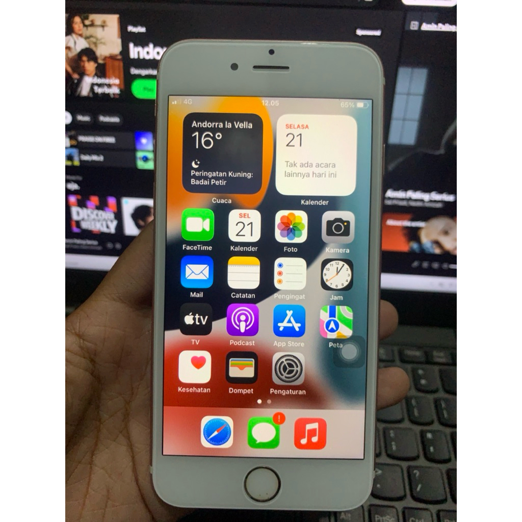 preloved iPhone 6s 32gb second wifi only