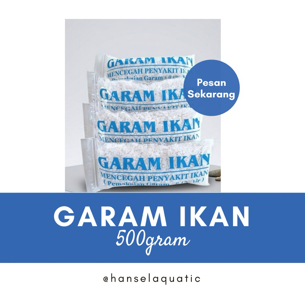 Garam Ikan Hias / Cupang / Garam Pencegah Penyakit Ikan