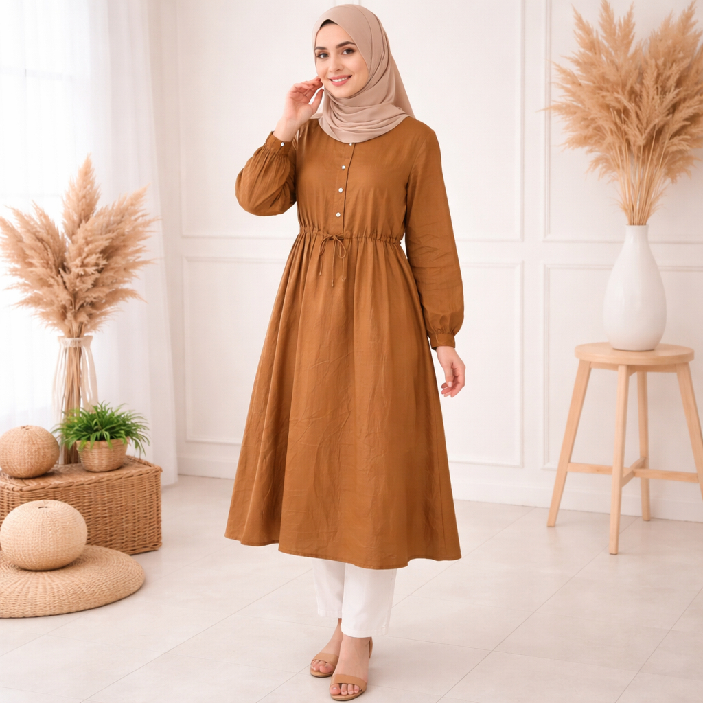 Obral Midi Bagus Wanita Rayon Al Sitas