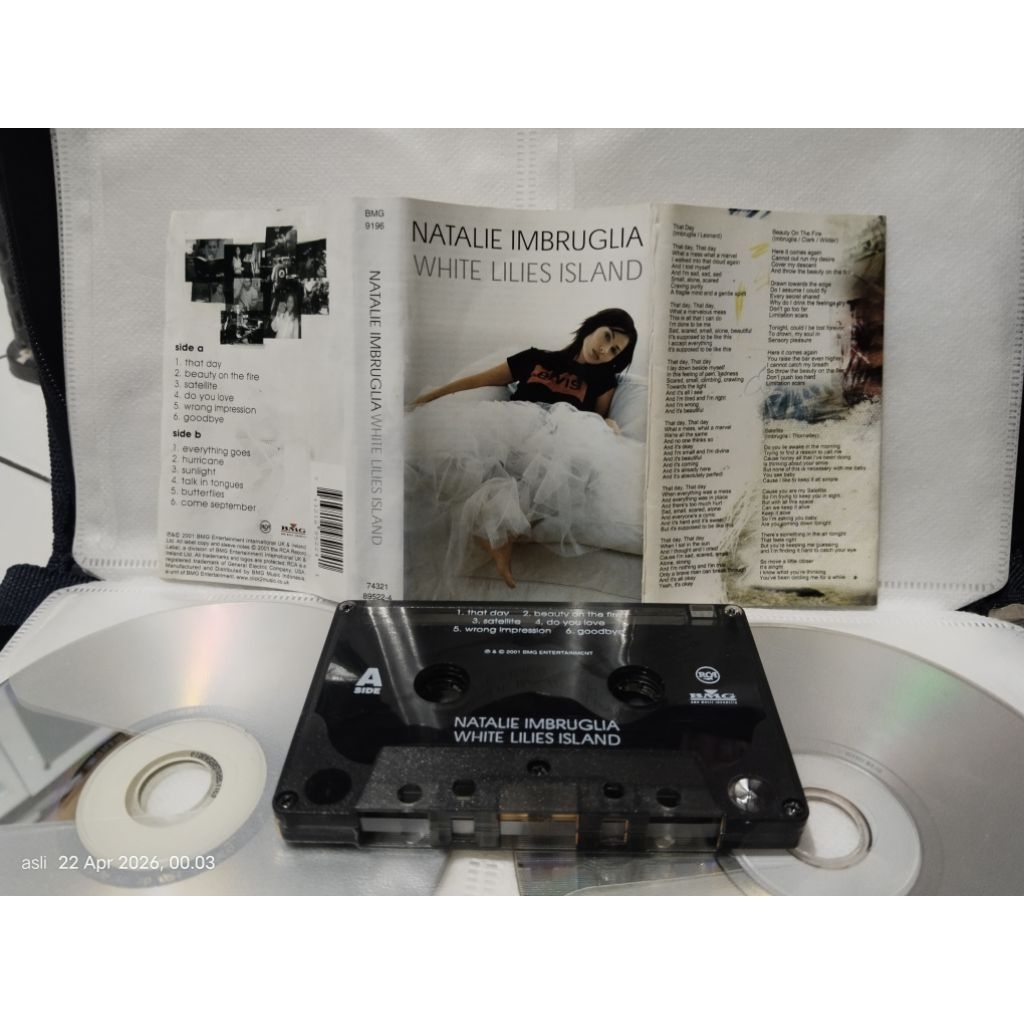 kaset pita natalie imbruglia // white lilies island