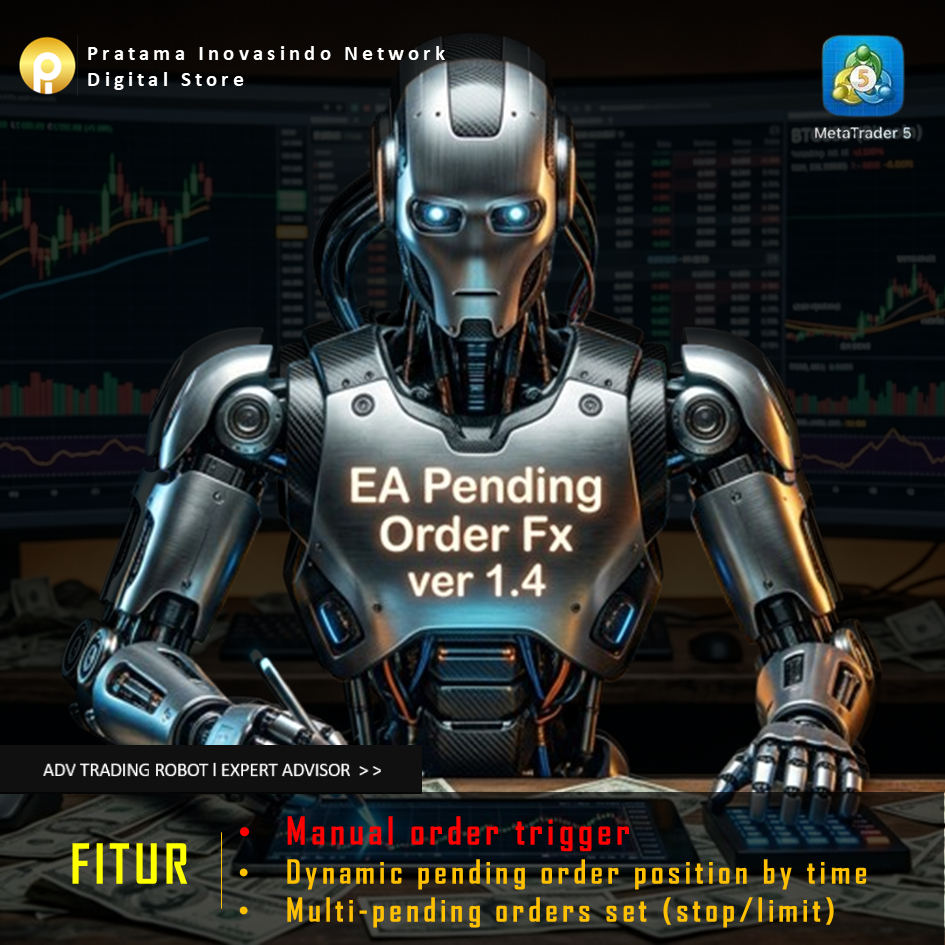 EA Pending Order Fx Ver 1.4 (Manual Trigger). Bisa untuk Forex dan Crypto