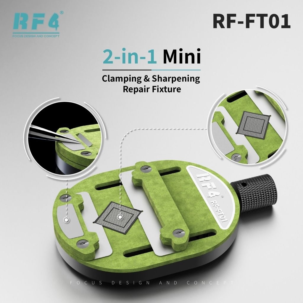 RF4 RF-FT01 2-in-1 Mini Clamping & Sharpening Repair Fixture
