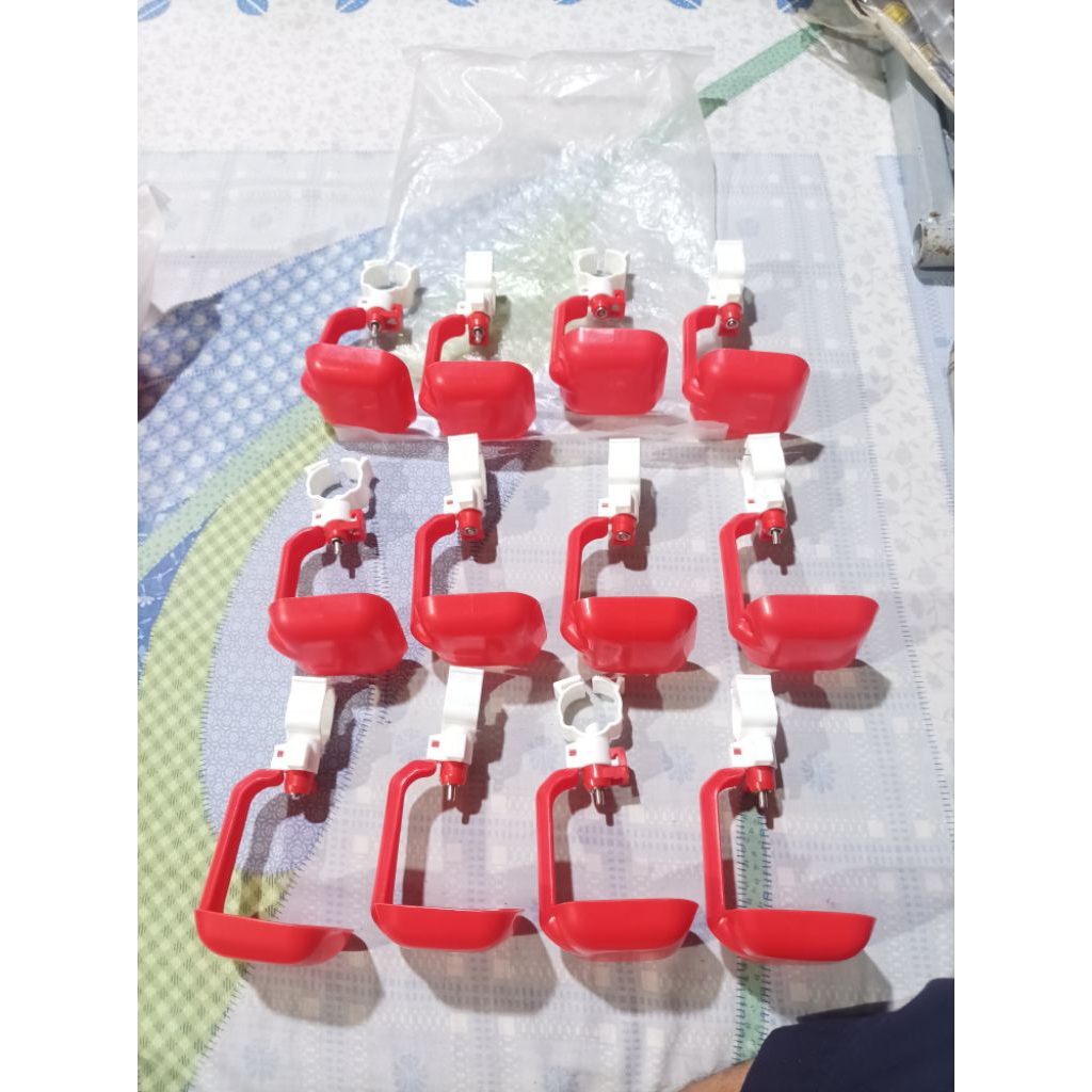 Niple A9 Mangkok Hemat air ayam Boiler Niple 360 Niple Drinker ayam Niple merah putih niple saddle
