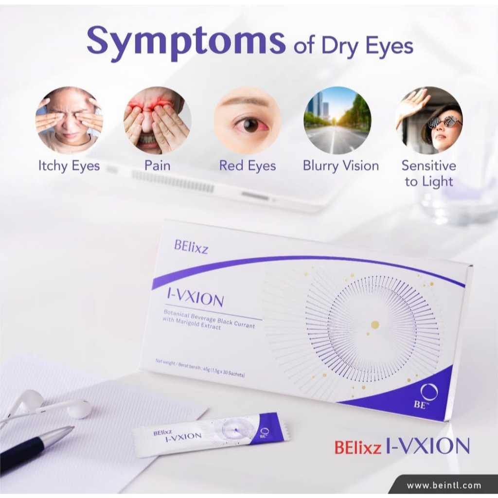 Ivxion vitamin mata ready stok