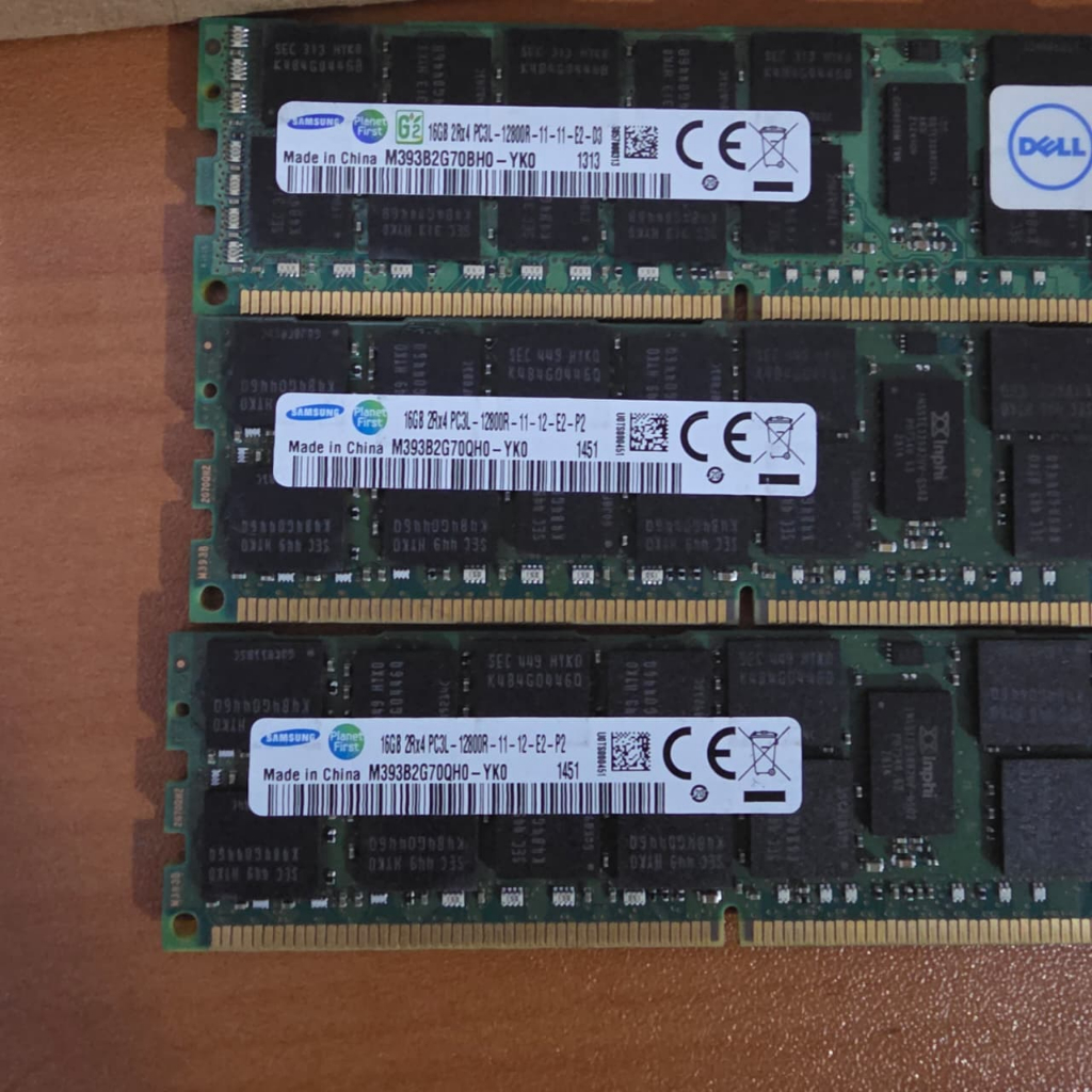 RAM SERVER 16 GB PC3L DDR 3 12800R