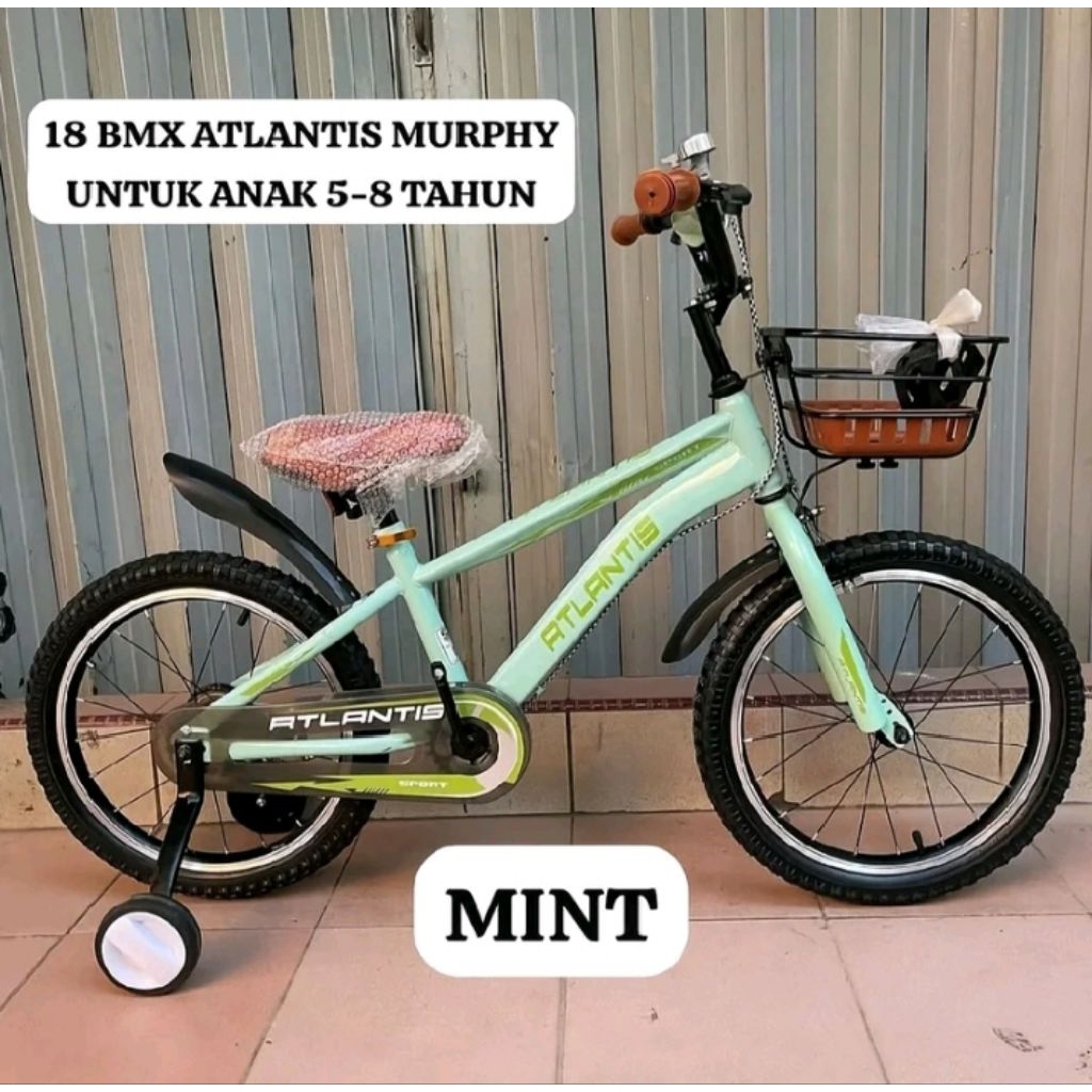 Bmx 16 inch Keranjang Atlantis Sepeda anak
